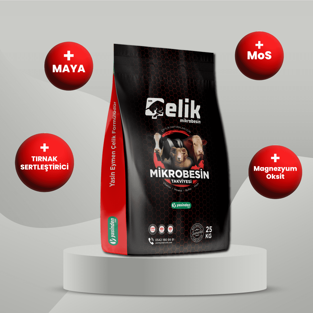 Çelik Besi, besi hayvanlarında canlı ağırlık artışını destekleyen yem katkısı
