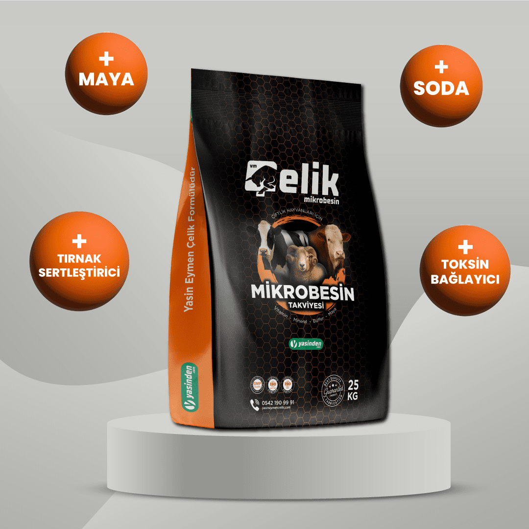 Çelik Buffer Toxmat ile asidoz, gazlı şişlik, topallığa son!