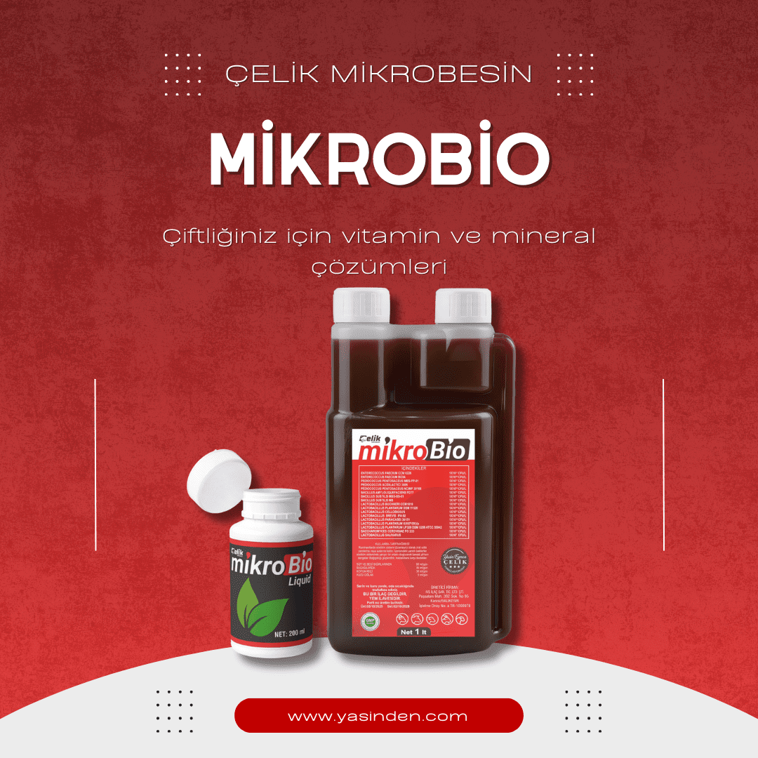 MikroBio buzağı ve kuzularda sindirim ve ishal desteği sağlayan yem katkısı