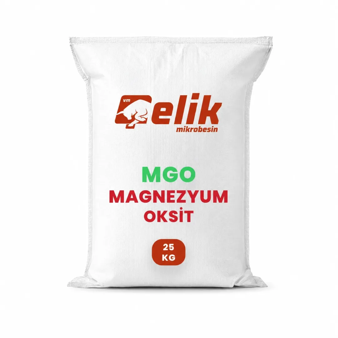 Magnezyum oksit 25 kg yem katkısı çuvalı