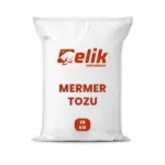 Mermer tozu 25 kg kalsiyum kaynağı yem katkısı çuvalı