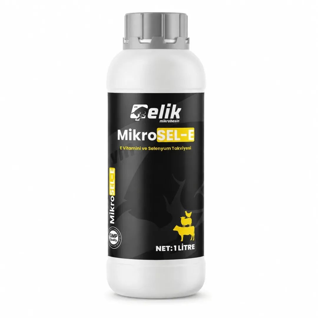 MikroSEL-E 1 litre selenyum ve E vitamini takviyesi